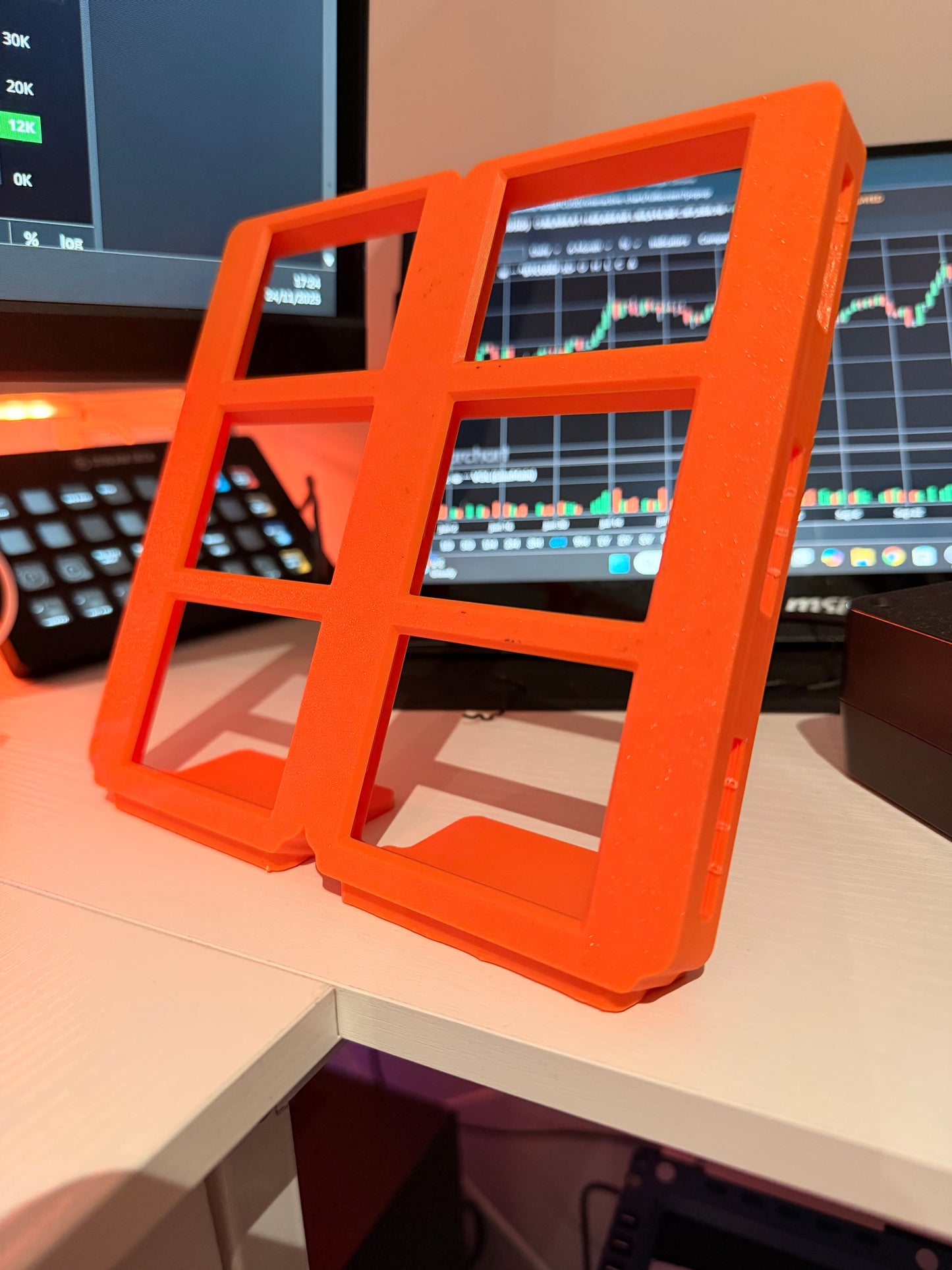 Hex Cluster 3D-Printed CYD Housing – Optimised for CYD Modules