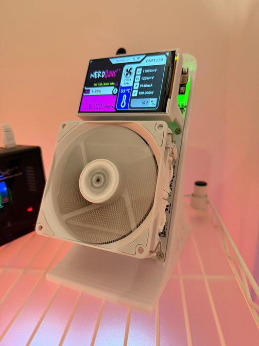 NerdQaxe++ Home Bitcoin Miner – 4.8TH/s Low-Power Open-Source ASIC | Quiet & Efficient Home BTC Mining